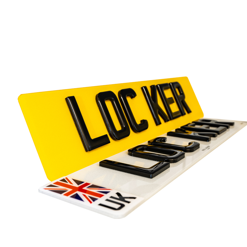 4D 5mm Black Gel Plates